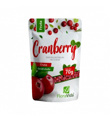 Cranberry Fruta Desidratada 70g 