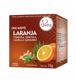 Chá Misto Laranja e Especiarias 10 Sachês 15g