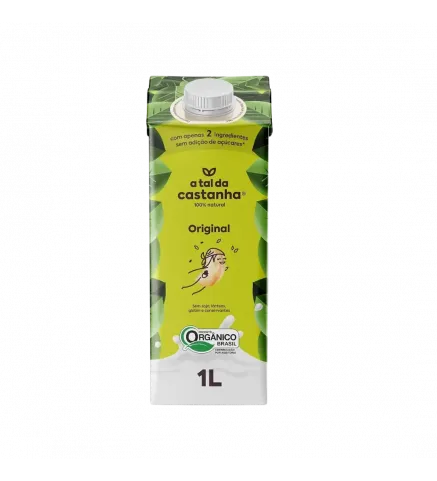 Leite Orgânico "A Tal da Castanha" Original 1 L