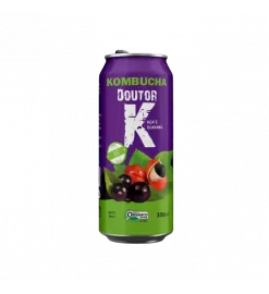 Kombucha Dr K Açaí e Guaraná 350 ml