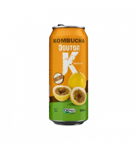 Kombucha Dr K Laranja e Gengibre 350 ml