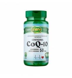 Coenzima CoQ-10 Ubiq. 50mg 60 Caps, Unilife