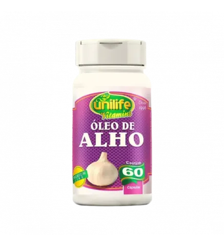 Óleo de Alho Premium Line 350mg 60 Cáps, Unilife