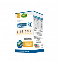Imunutry C-D-E-Z-S-G c/ Ext. Própolis Cx 60 Cáps, Unilife