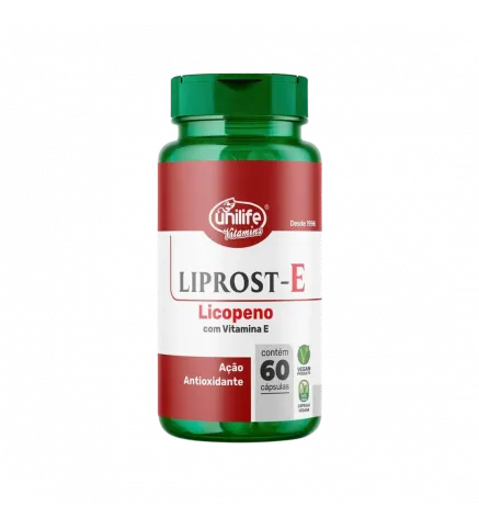 Liprost-E Licopeno c/ Vitamina "E" 60 Cáps, Unilife