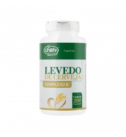 Levedo de Cerveja Complexo B 450mg 200 Comp., Unilife