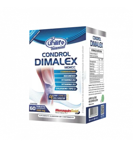 Condrol Dimalex 1000mg Cx c/60 Tabletes, Unilife