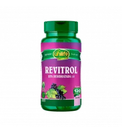Revitrol Uva Desidratada Vegan 120 Cáps, Unilife