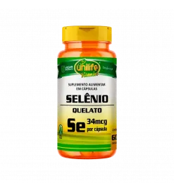 Selênio Quelato Se 34mcg 60 Cáps, Unilife