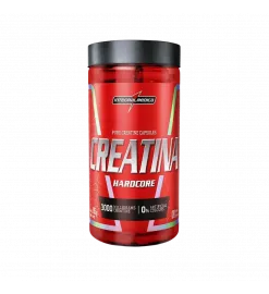 Creatina Hardcore 3000mg 105g 120 cápsulas, Integralmédica