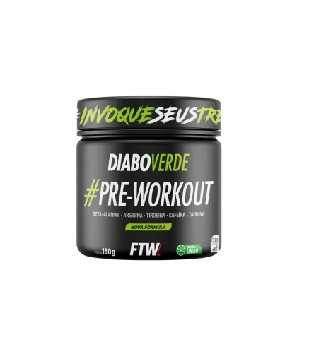 Diabo Verde 150g Pre-Treino Limão, FTW