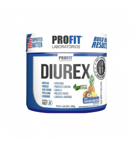 Diurex Abacaxi c/ Coco 200g, Profit Labs.