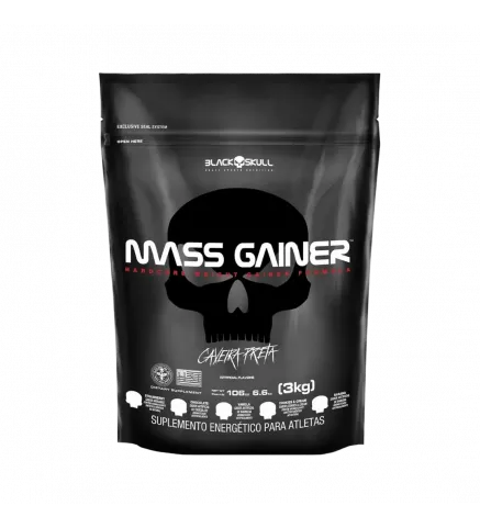 Mass Gainer 3Kg Refil, Black Skull