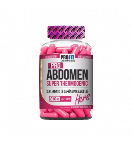 Pro Abdomen 210mg Hers Thermogenic 60 Cáps, Profit Labs