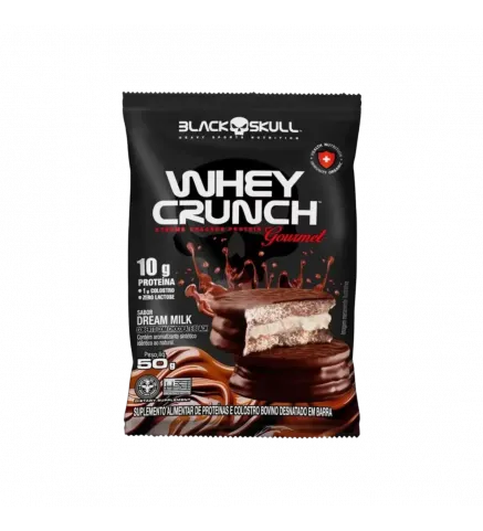 Alfajor Whey Dream Milk 50g, Black Skull