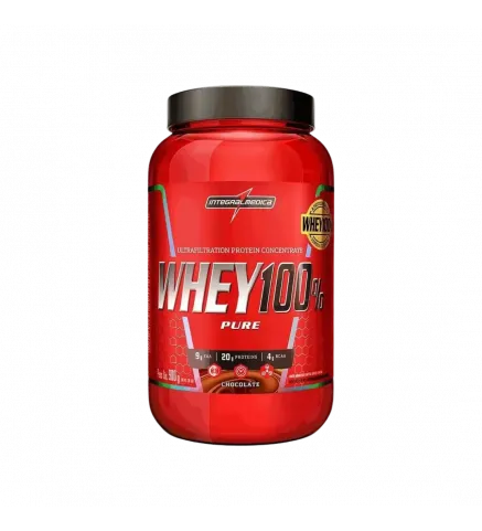 Whey 100% Pure Chocolate 900g, Integralmédica