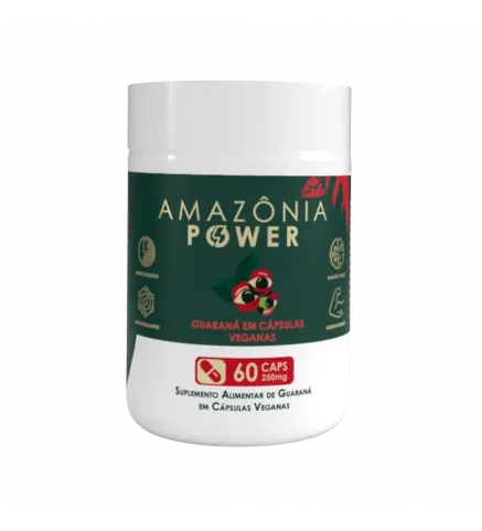 Amazônia Power Guaraná 60 Cáps, Aspvida