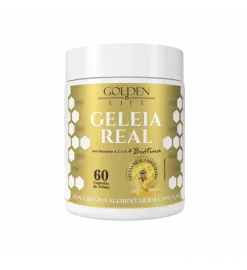 Geleia Real Goden Life 250mg 60 Cáps, ApisVida