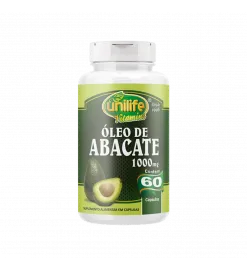 Óleo de Abacate 1.000mg 60 Cáps, Unilife