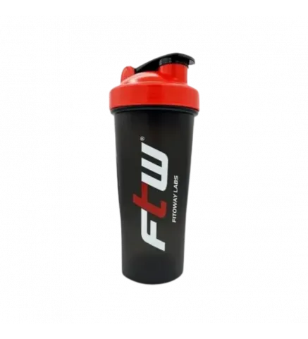 Coqueteleira 600ml Preta, Fitoway Labs